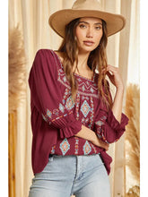 Savanna Jane-Embroidered Top