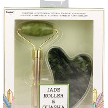 Jade Guasha & Mini Roller