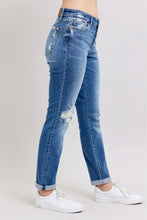 Judy Blue Buttonfly Boyfriend Midrise Jeans
